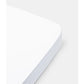 Dear April Grow Fitted Adult Sheet - 90 x 200cm - Simply White