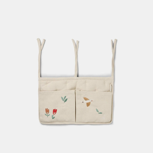 Dear April Posy Bed Pocket - Songbirds