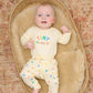 The Bonniemob Tiny Dancer Rainbow Baby Bodysuit