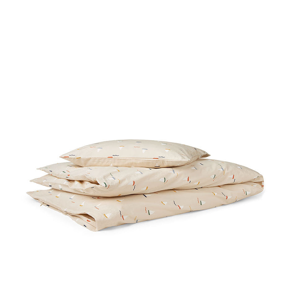 Dear April Juno Junior Bedding Set - 100 x 140cm - Pond Boats