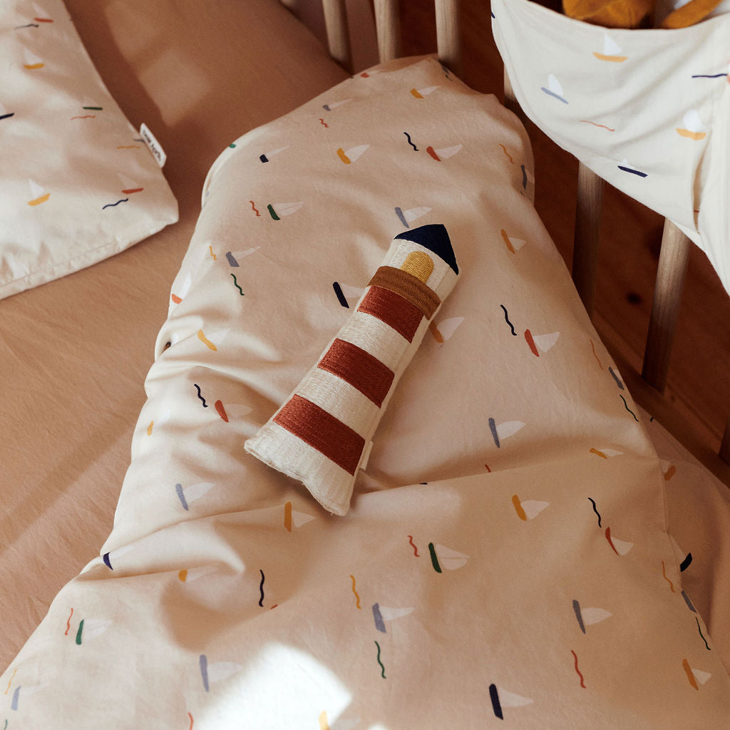 Dear April Juno Junior Bedding Set - 100 x 140cm - Pond Boats