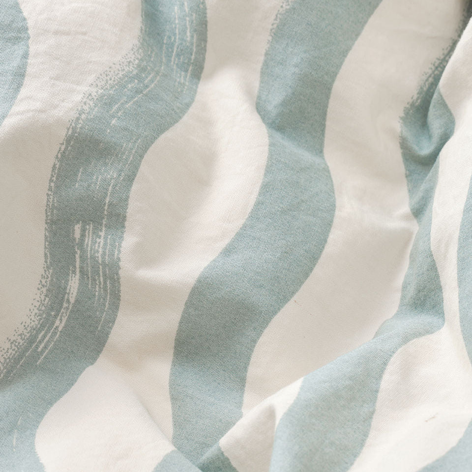 Dear April Asta Organic Single Bedding Set - 140 x 200cm - Waves