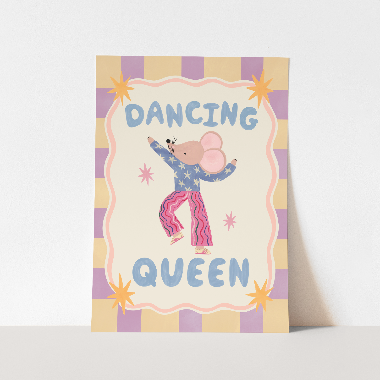 Kid of the Village Dancing Queen Art Print