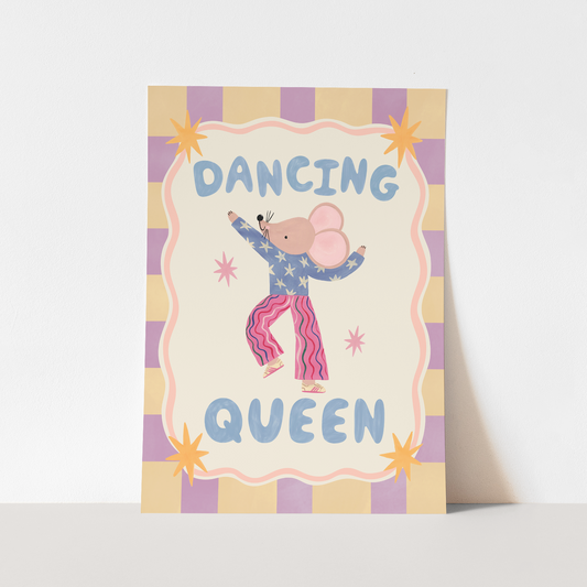 Kid of the Village Dancing Queen Art Print
