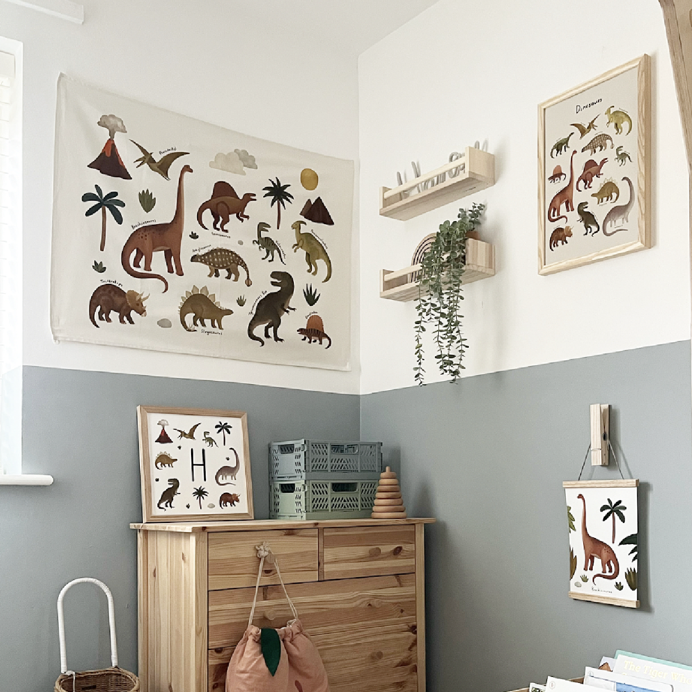 Kid of the Village Dinosaur Wall Hanging - Large