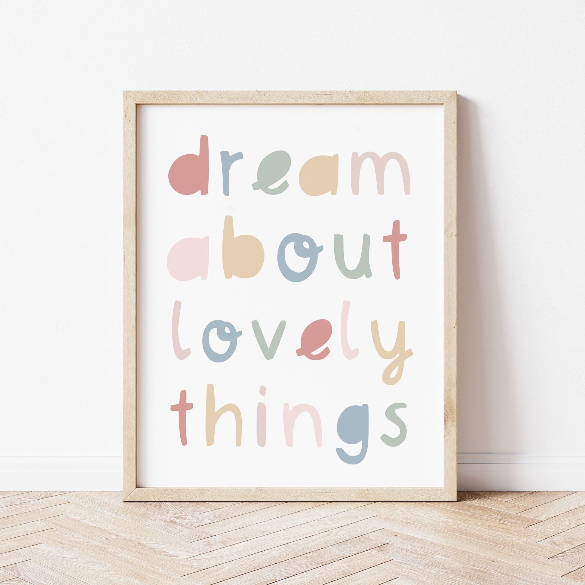 The Little Jones Dream About Lovely Things Print