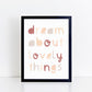 The Little Jones Dream About Lovely Things Boho Print