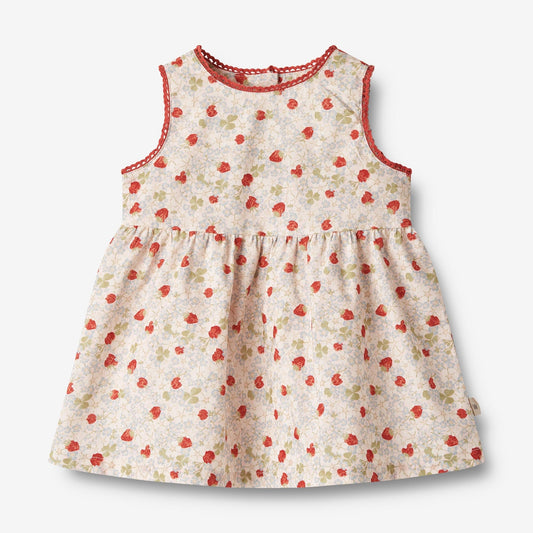 Wheat 'Kirsten' Baby Dress - Rose Strawberries