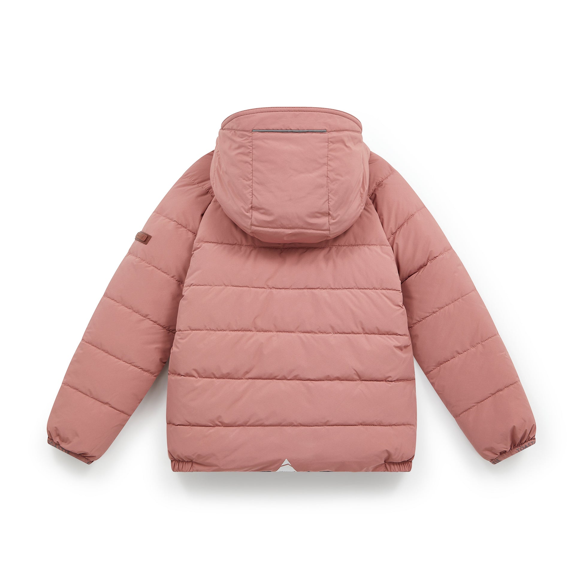 Toastie Kids EcoReversible Puffer - Damask Pink/Black Cherry