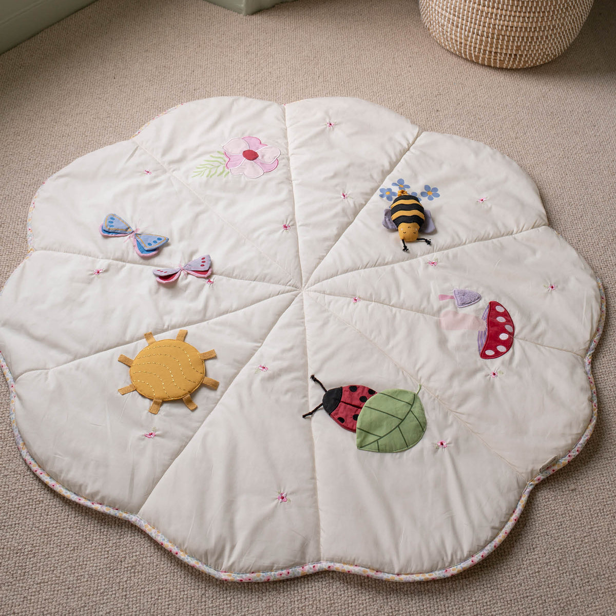 Avery Row Baby Activity Mat - Wildflower Garden