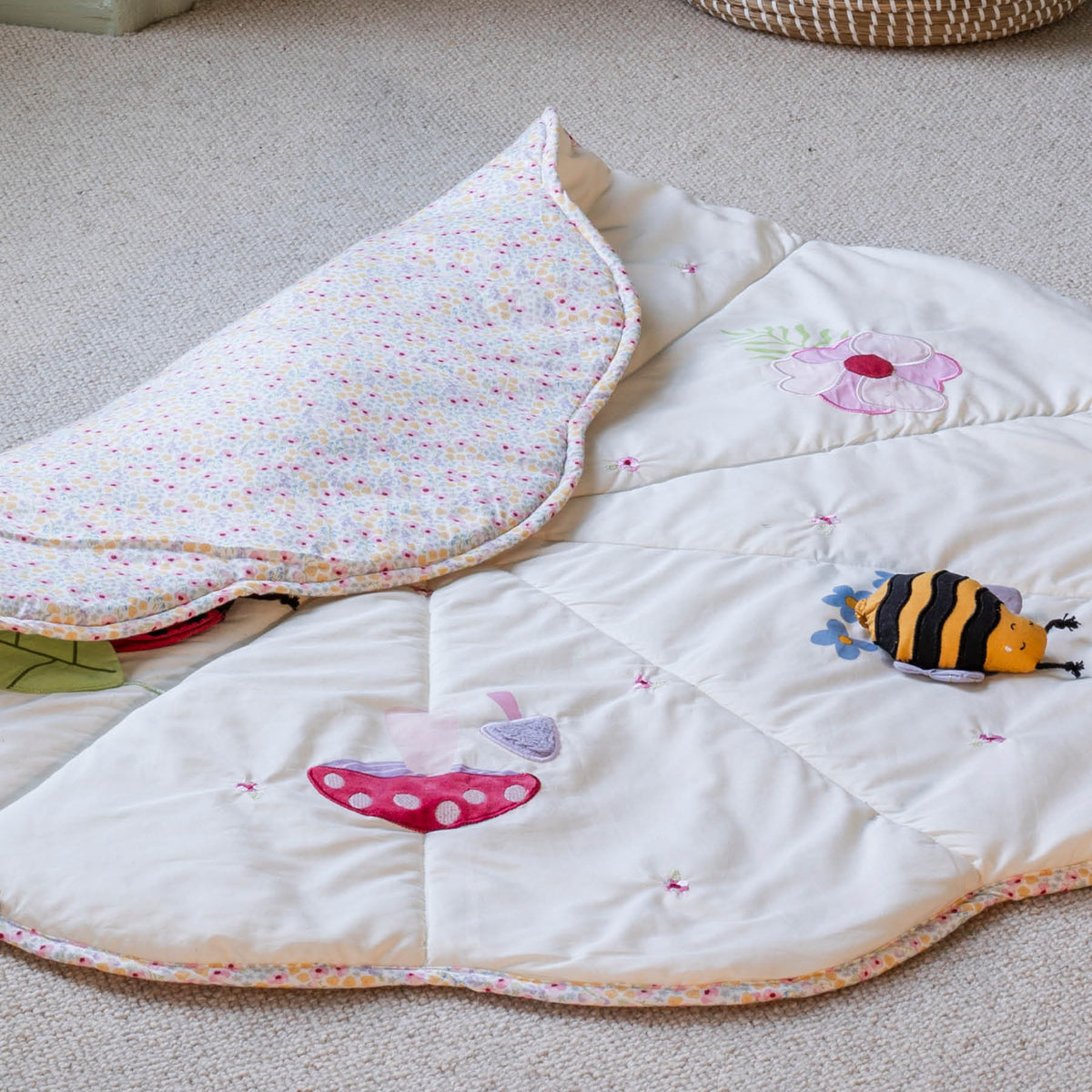 Avery Row Baby Activity Mat - Wildflower Garden