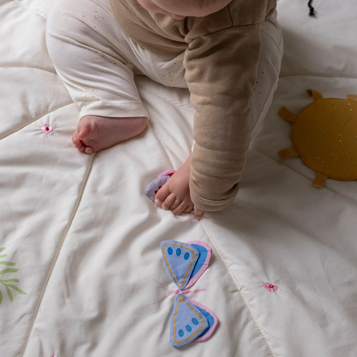 Avery Row Baby Activity Mat - Wildflower Garden