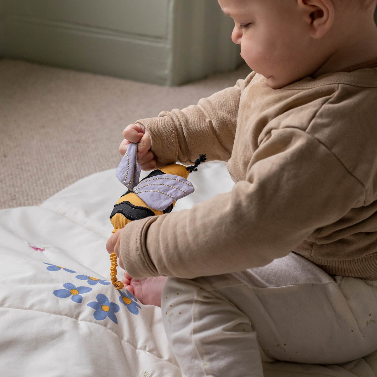 Avery Row Baby Activity Mat - Wildflower Garden