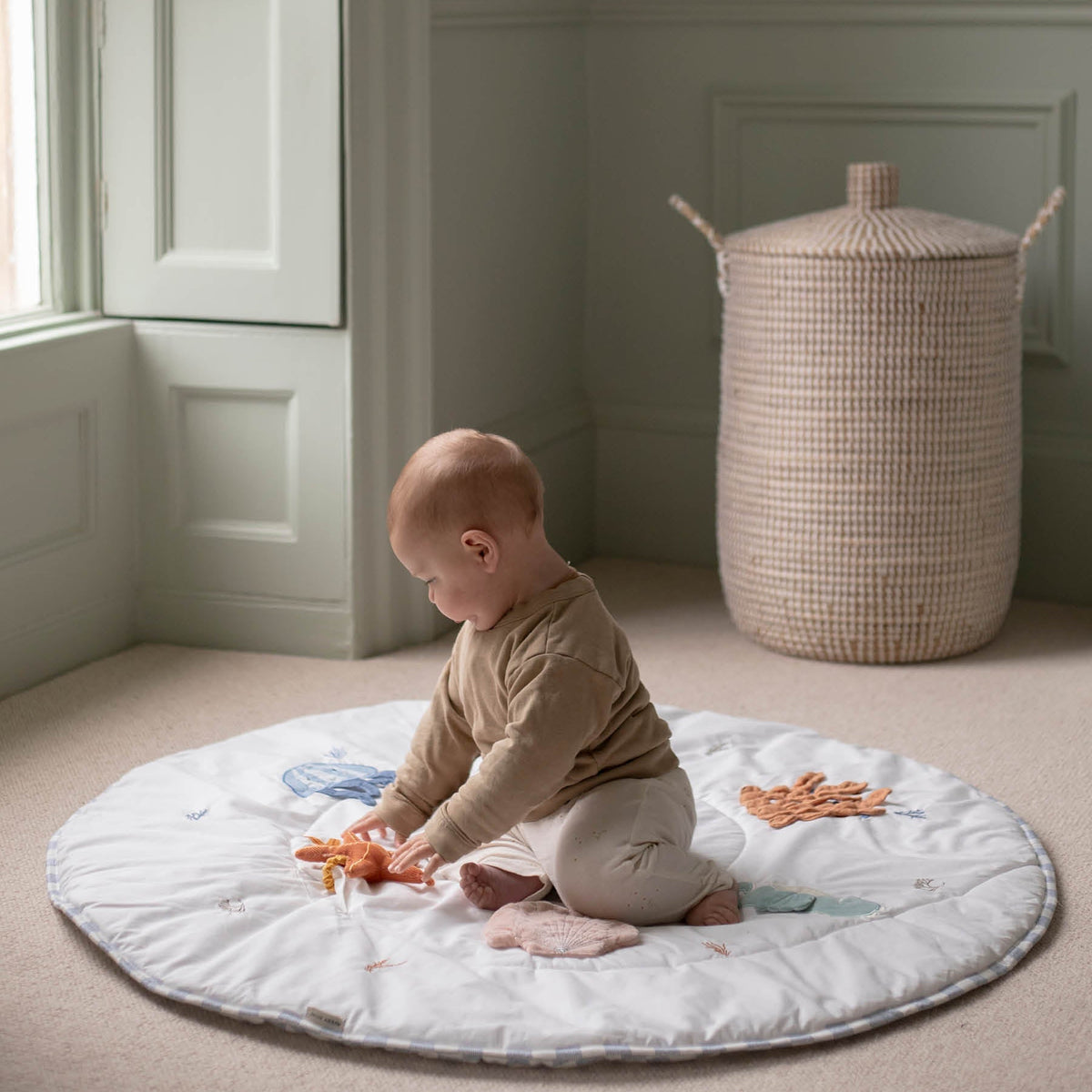 Avery Row Baby Activity Mat - Coastline