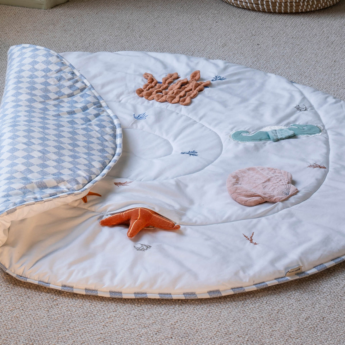 Avery Row Baby Activity Mat - Coastline