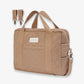 Avery Row Baby Changing Bag with Pram Clips - Latte