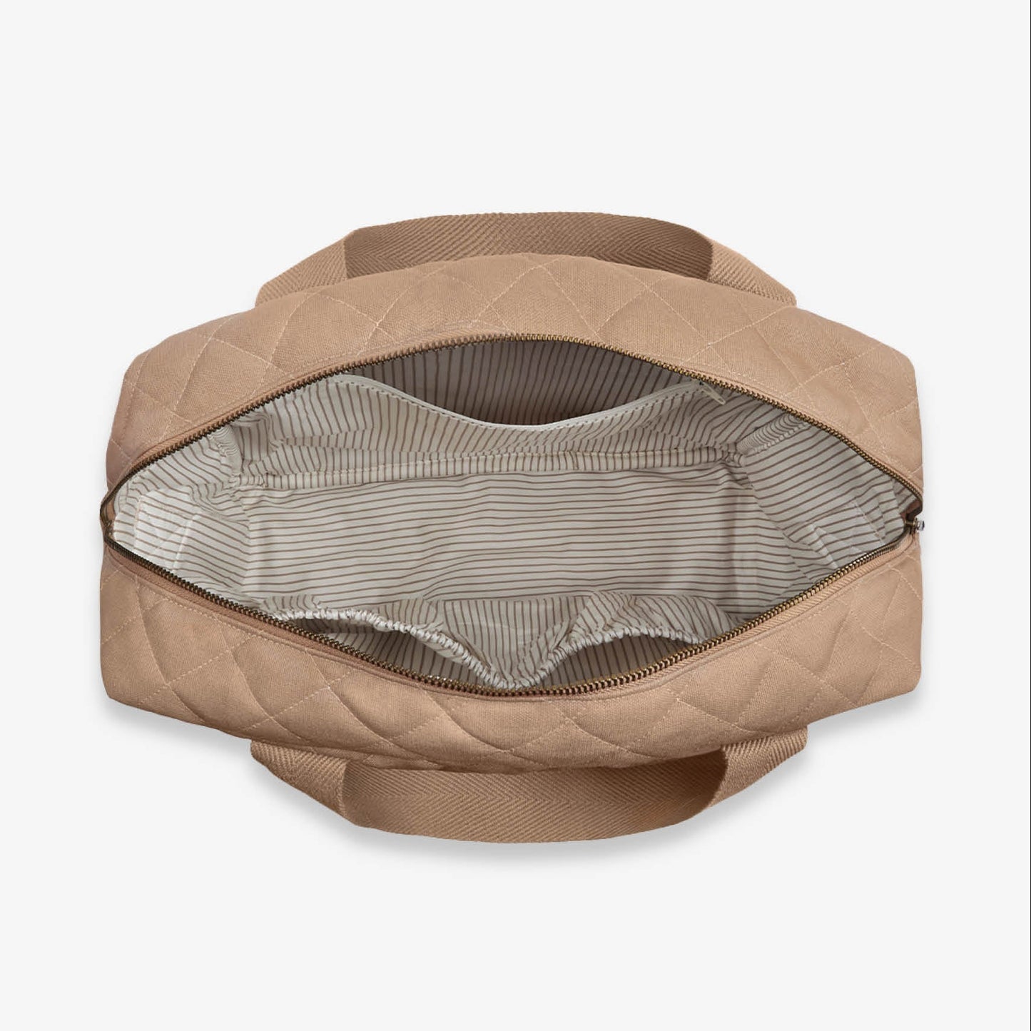 Avery Row Baby Changing Bag with Pram Clips - Latte