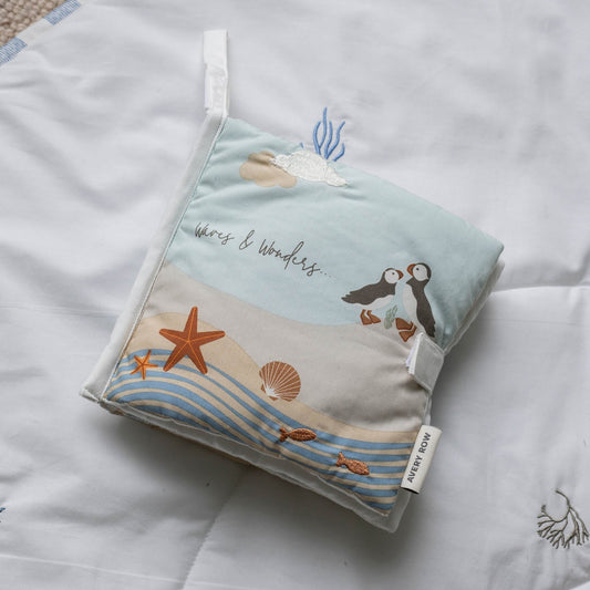 Avery Row Baby Fabric Book - Coastline