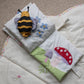 Avery Row Baby Fabric Book - Wildflower Garden