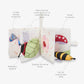 Avery Row Baby Fabric Book - Wildflower Garden