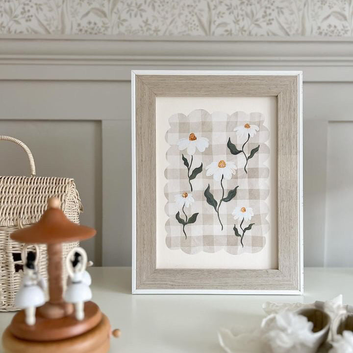 Lion & The Pear Daisy Daisy Art Print