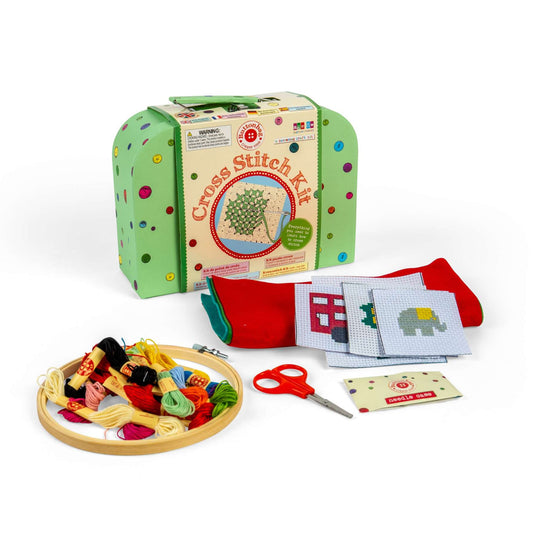 Buttonbag Cross Stitch Case Craft Kit