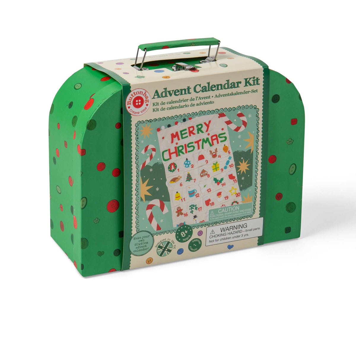 Buttonbag Advent Calendar Case Craft Kit
