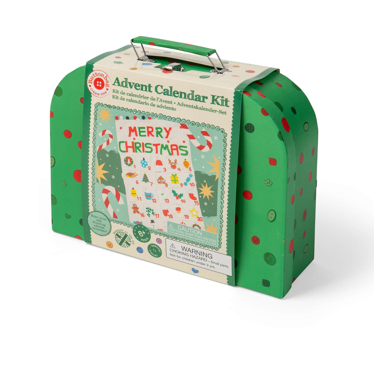 Buttonbag Advent Calendar Case Craft Kit