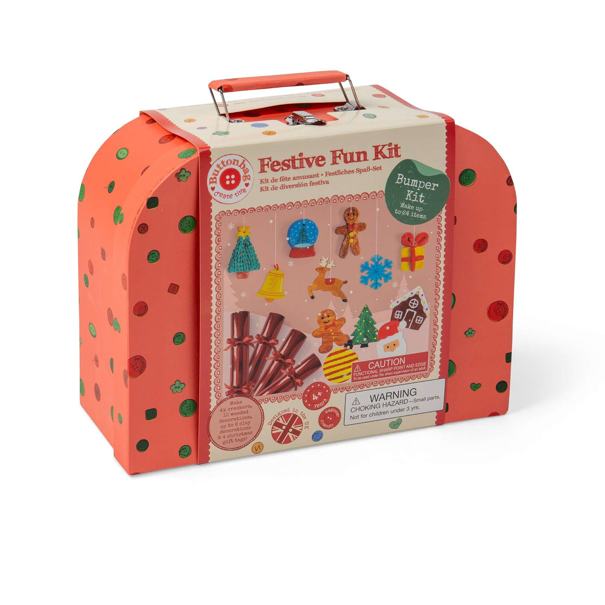 Buttonbag Festive Fun Case Craft Kit