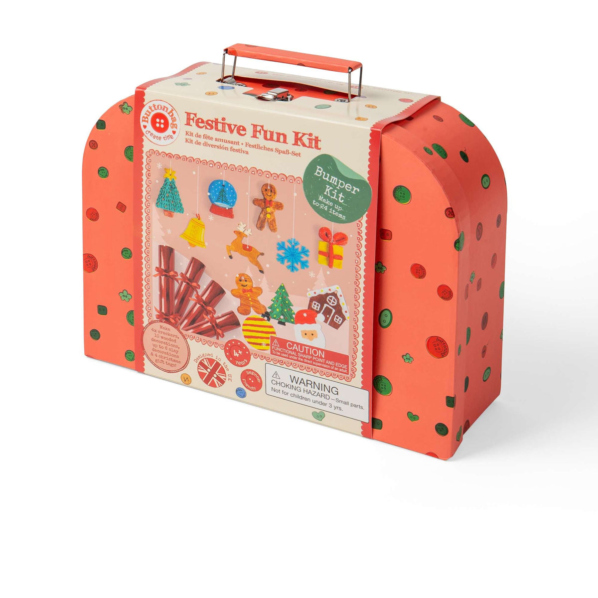 Buttonbag Festive Fun Case Craft Kit