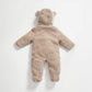 Finnsøn ALF Eco Pramsuit - Beige (With Feet)