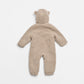Finnsøn ALF Eco Pramsuit - Beige (Footless)