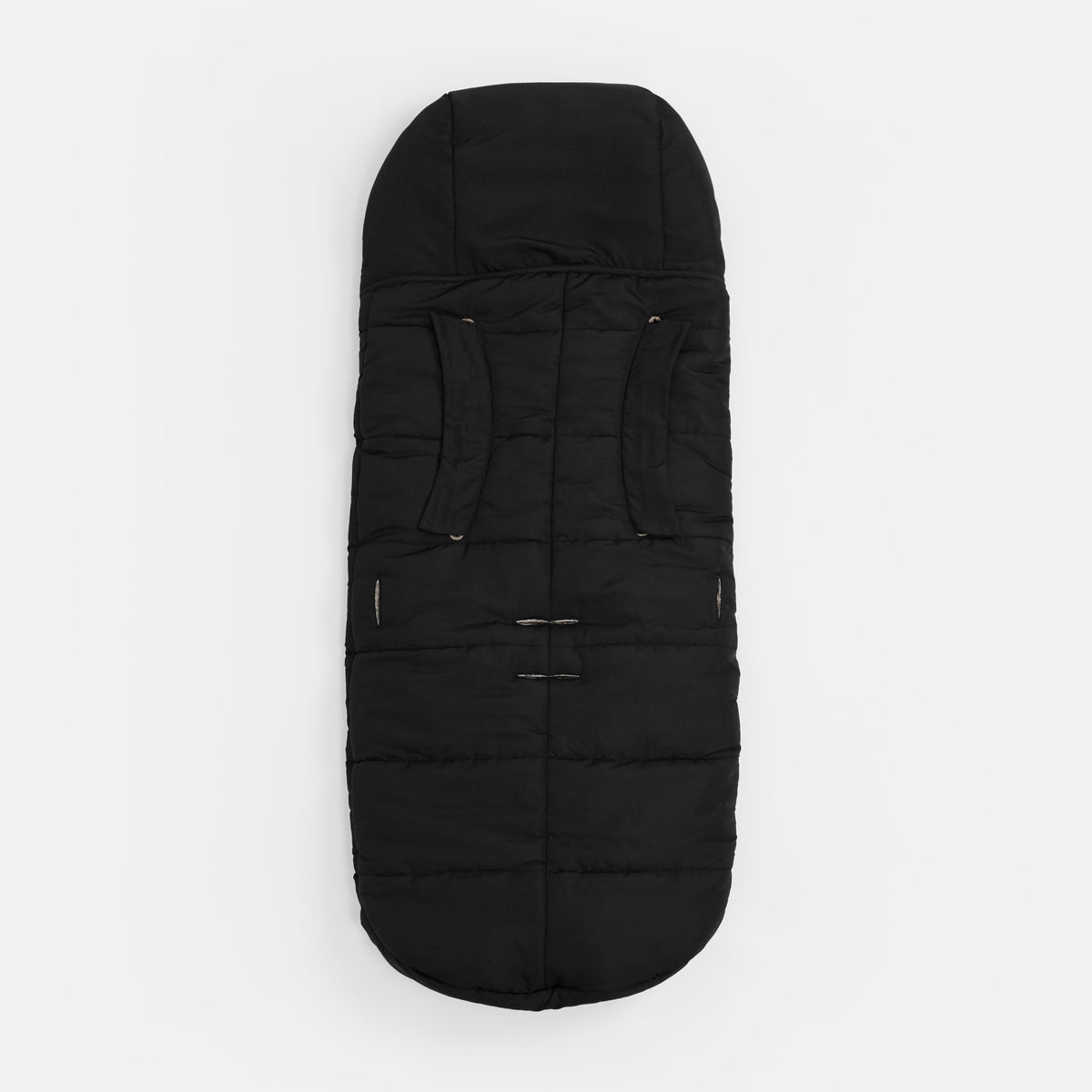 Finnsøn ALMA Eco Universal quilted footmuff - Black