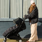 Finnsøn ALMA Eco Universal quilted footmuff - Black