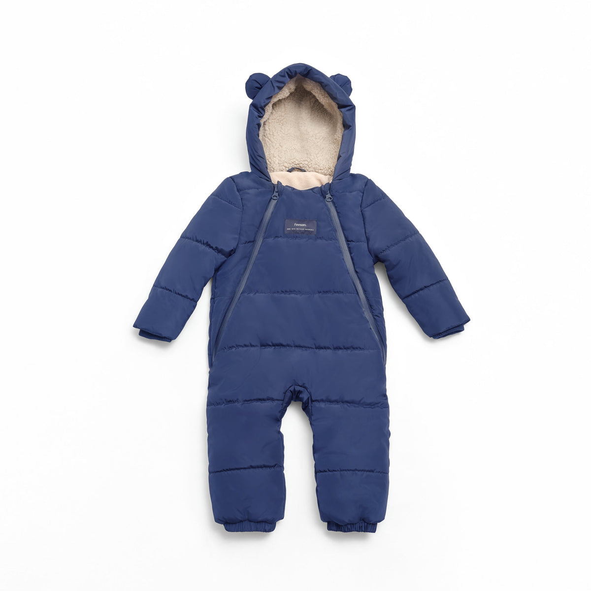 Finnsøn ANDERS Eco Snowsuit - Navy (Footless)