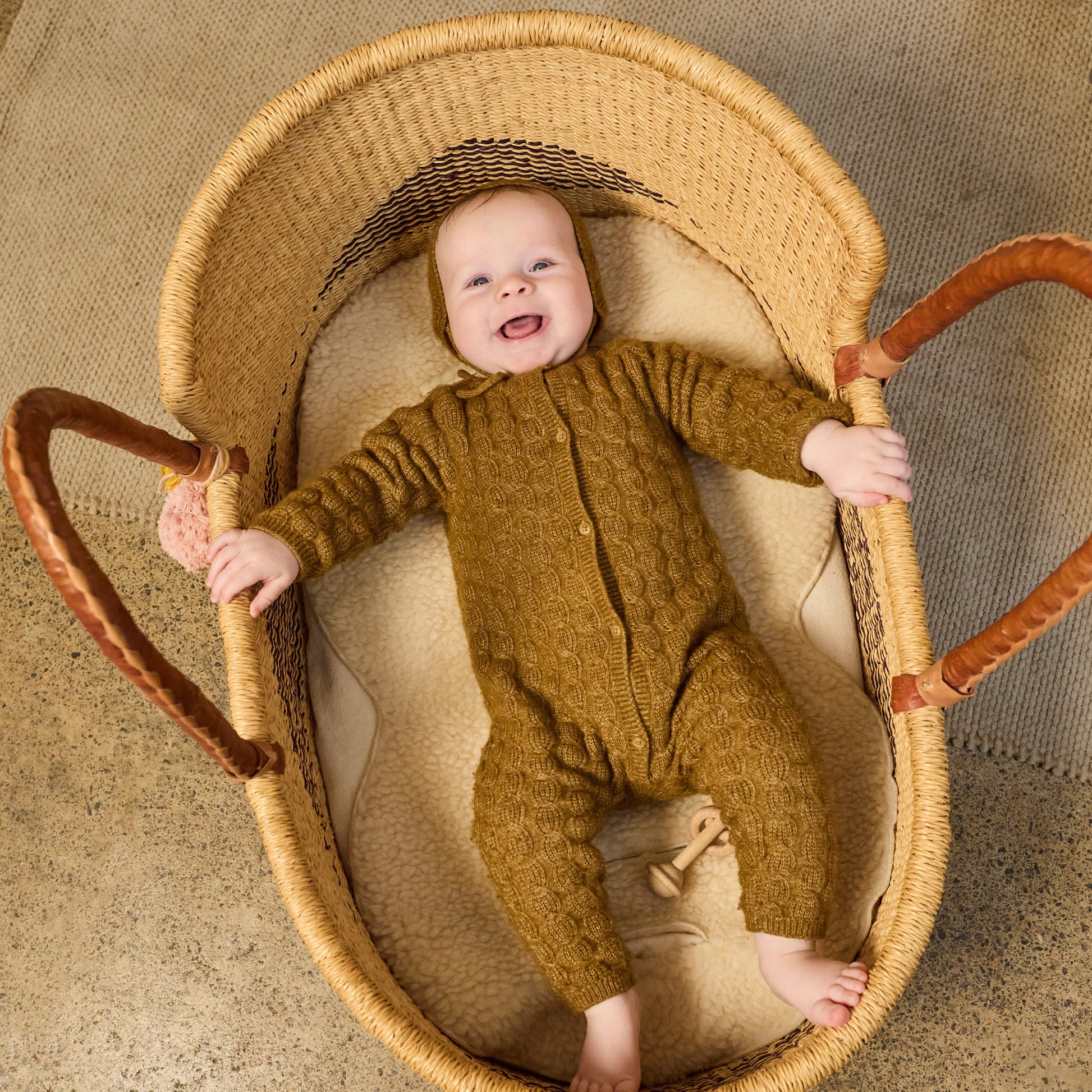 Finnsøn ASTOR Universal Merino Wool Pram Liner - Cream
