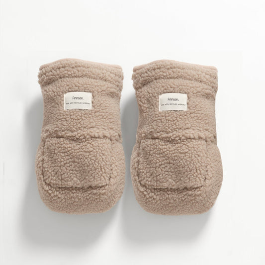 Finnson ASTRID Eco Universal Stroller Mittens - Biege