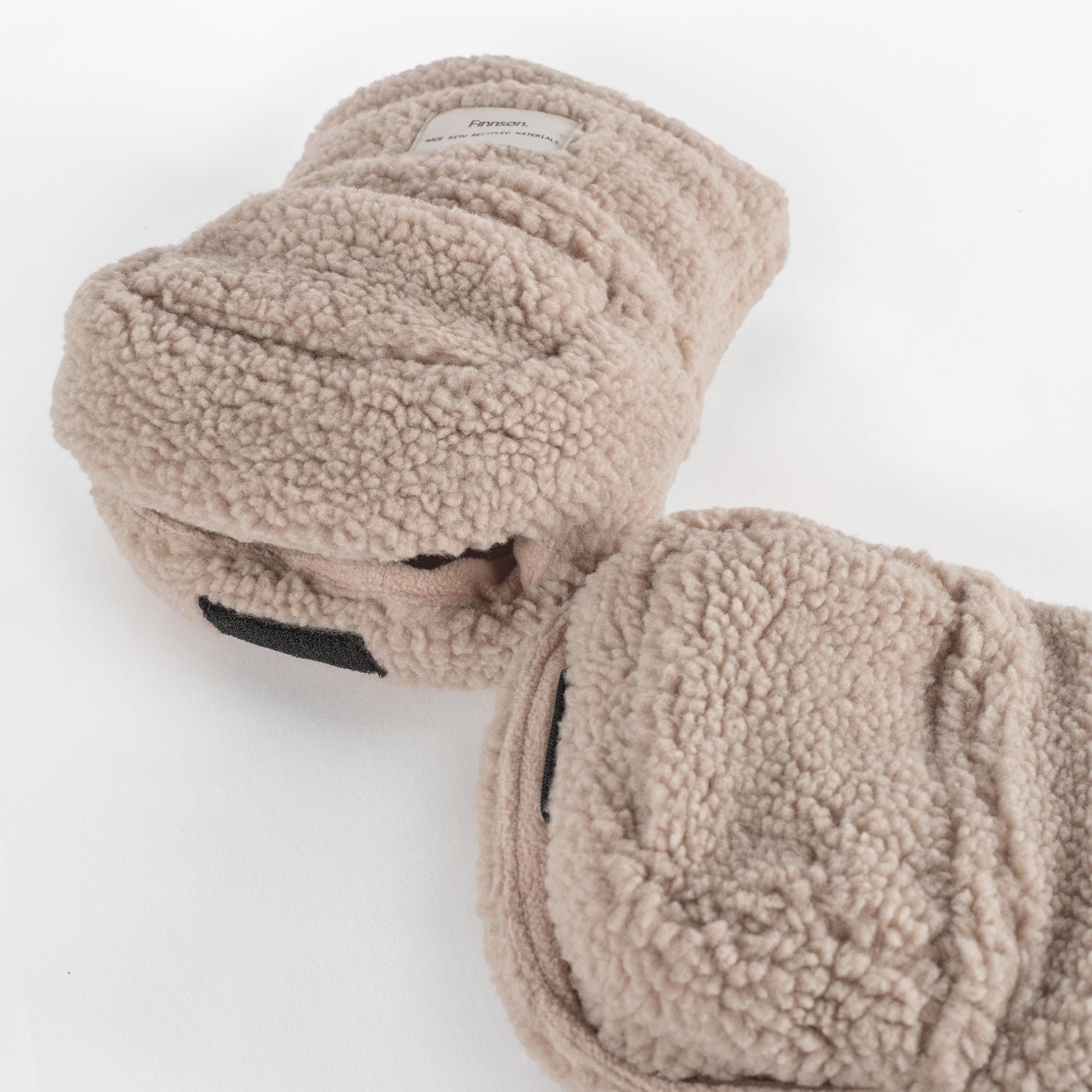 Finnson ASTRID Eco Universal Stroller Mittens - Biege