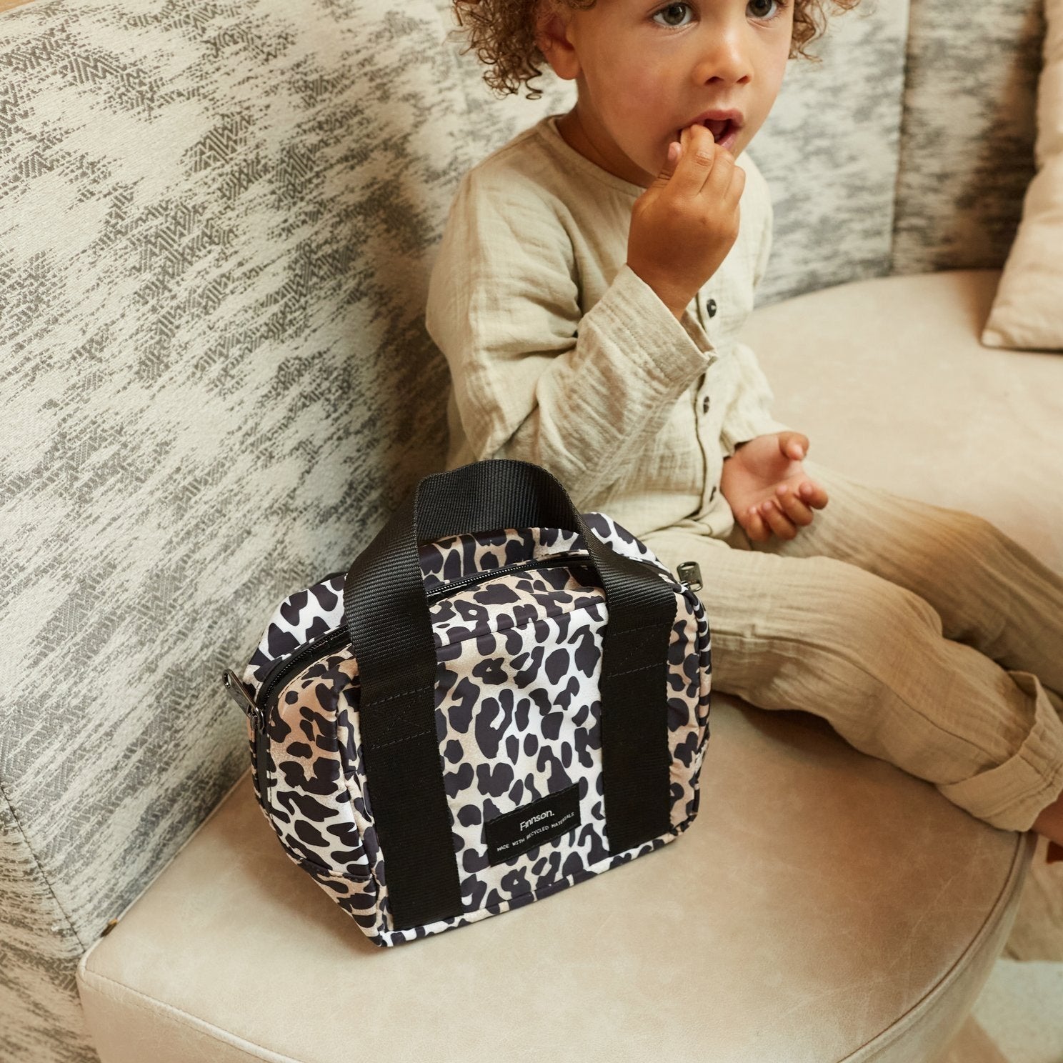 Finnson EBBA Eco Lunch/Snack Cool Bag - Leopard