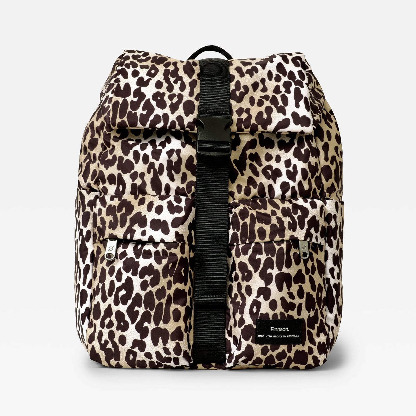Finnsøn ELISE Eco Changing Backpack with Changing Mat - Leopard