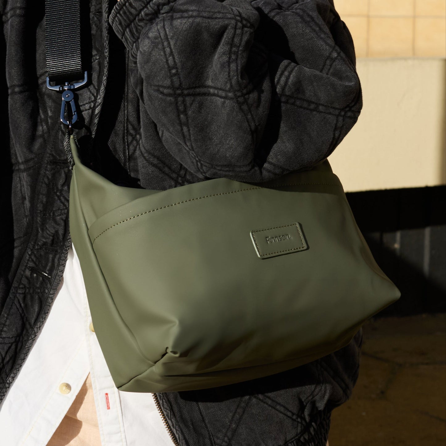Finnsøn FIA Eco Stroller Organiser With Clips - Khaki
