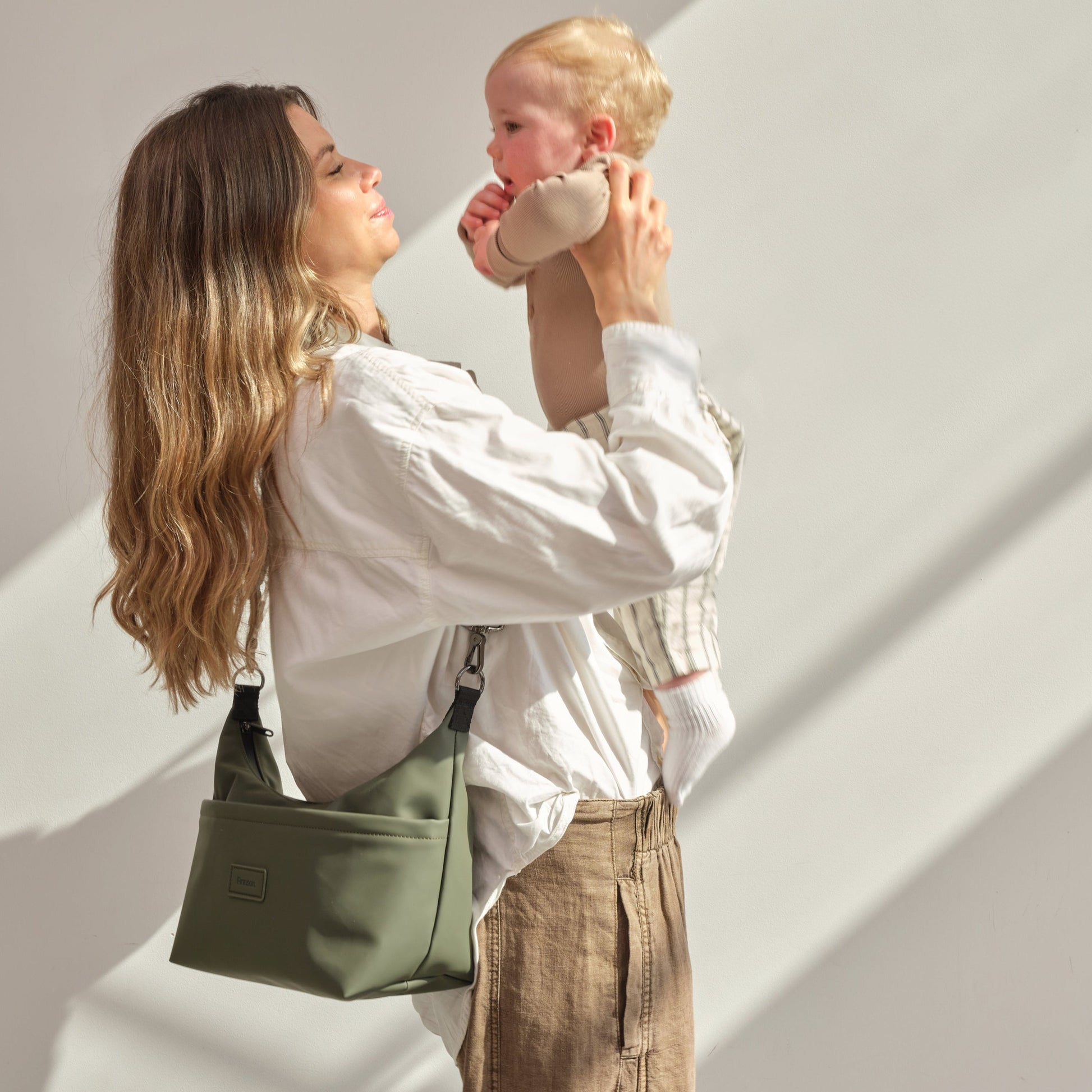 Finnsøn FIA Eco Stroller Organiser With Clips - Khaki