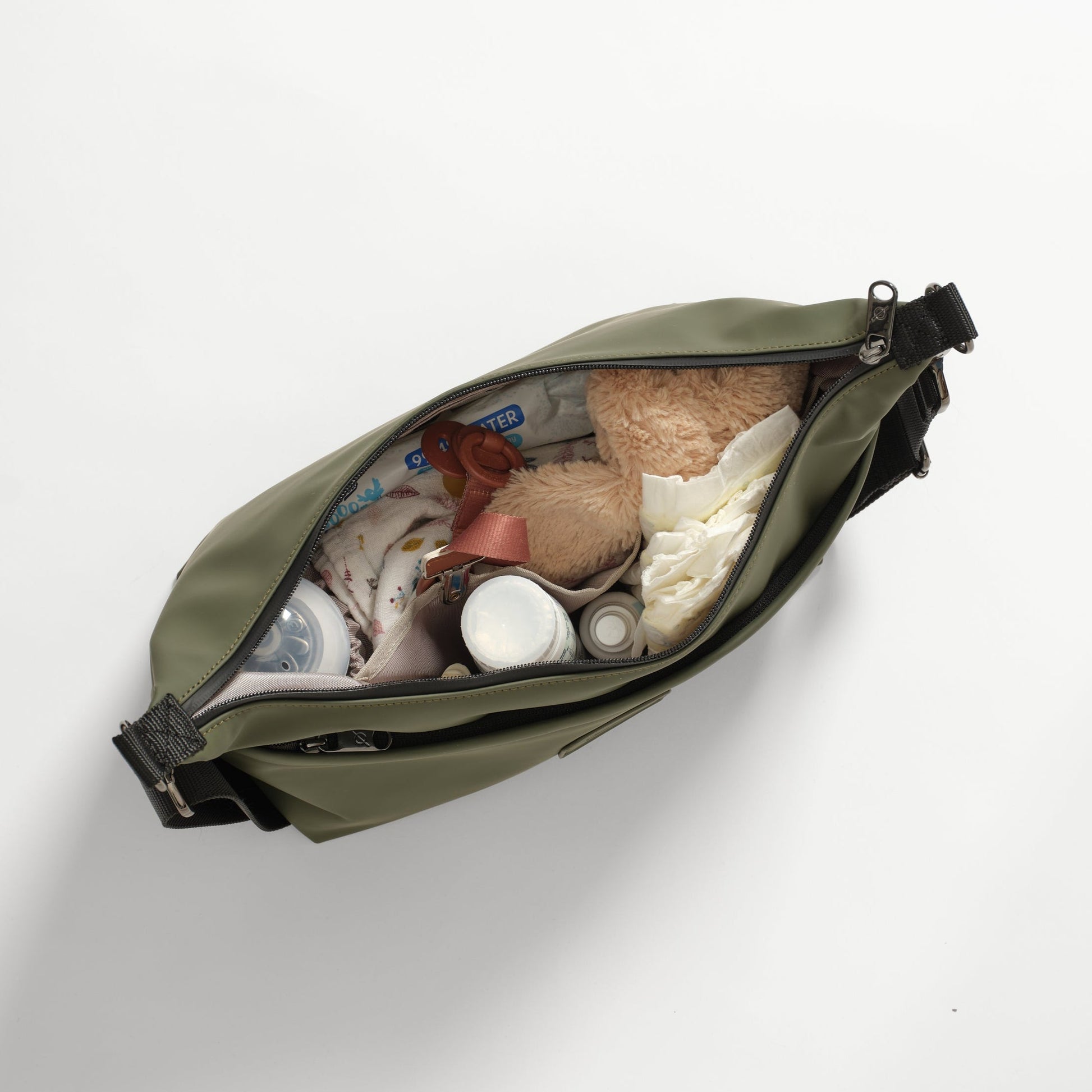 Finnsøn FIA Eco Stroller Organiser With Clips - Khaki