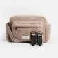 Finnsøn FREYA Eco Oversized Stroller Organiser With Clips - Biege