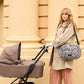 Finnsøn FREYA Eco Oversized Stroller Organiser with Clips - Leopard