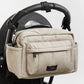 Finnsøn FREYA Eco Oversized Stroller Organiser with Clips - Taupe