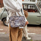 Finnsøn FRIDA Eco Stroller Organiser with Clips - Leopard