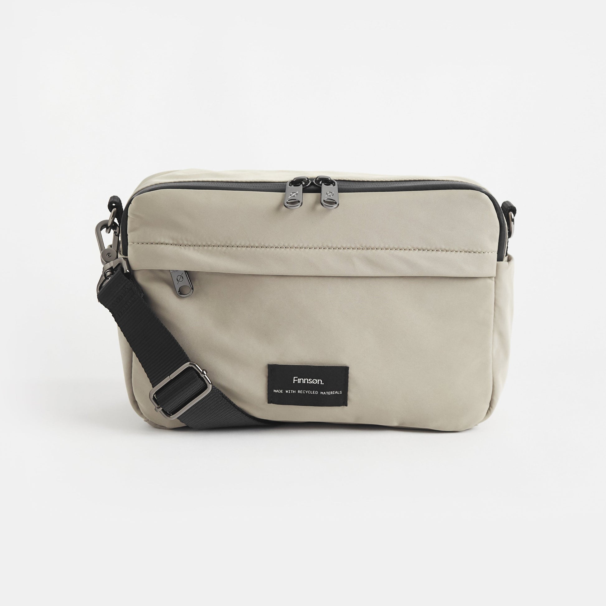 Finnsøn FRIDA Eco Stroller Organiser With Stroller Clips - Taupe