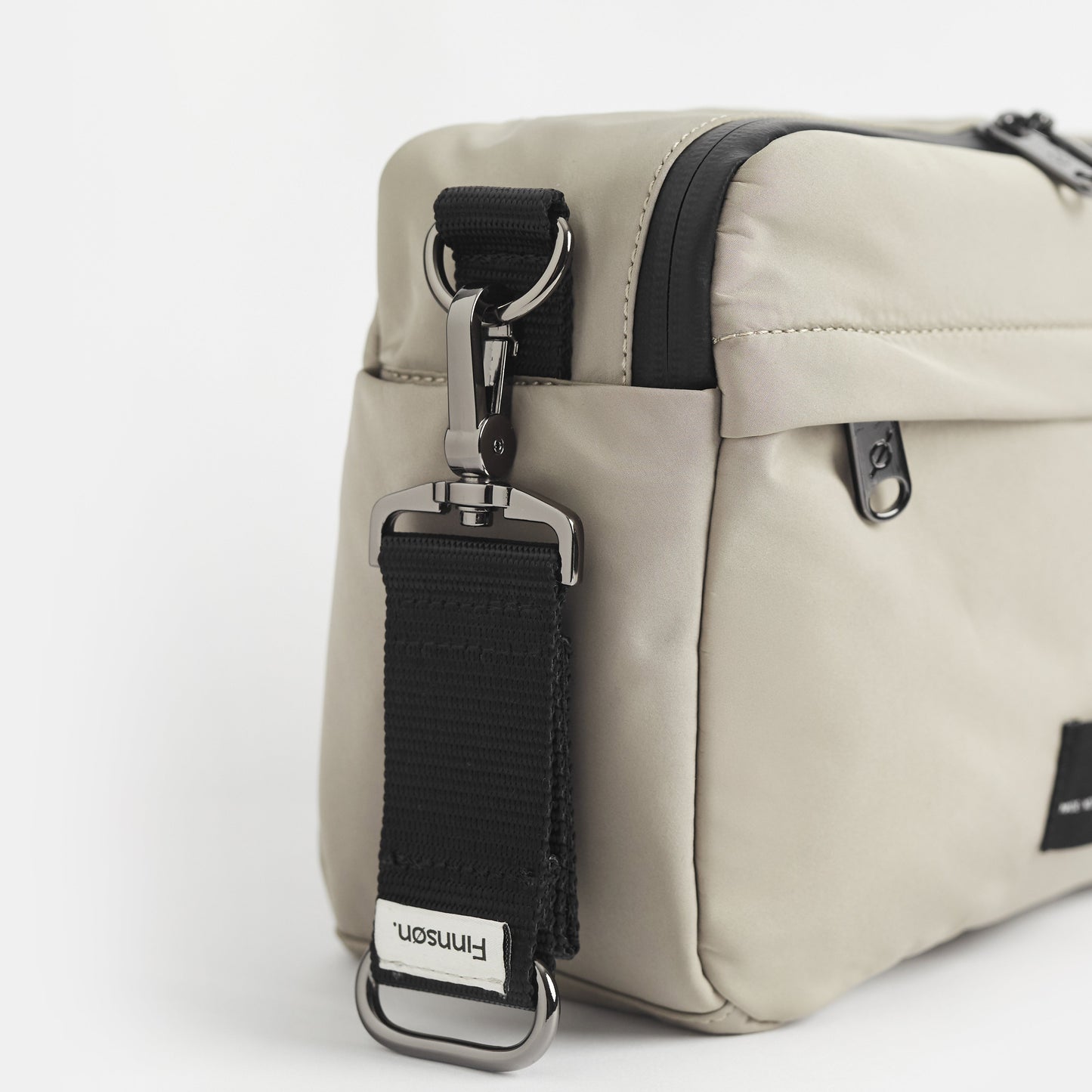 Finnsøn FRIDA Eco Stroller Organiser With Stroller Clips - Taupe
