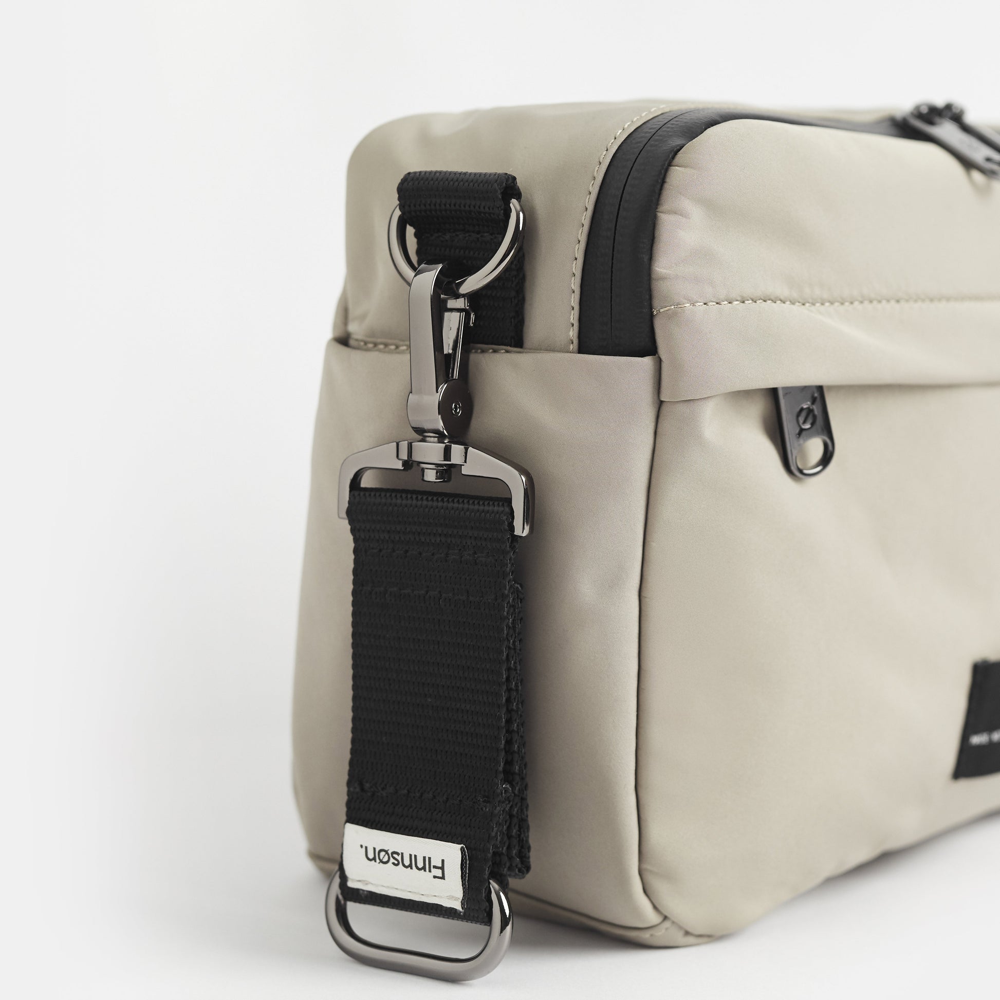 Finnsøn FRIDA Eco Stroller Organiser With Stroller Clips - Taupe